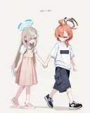 블루아카) 네루와 아스나의 과거?