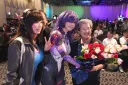 한국에 온 리사 수 및 디몬 코스프레!