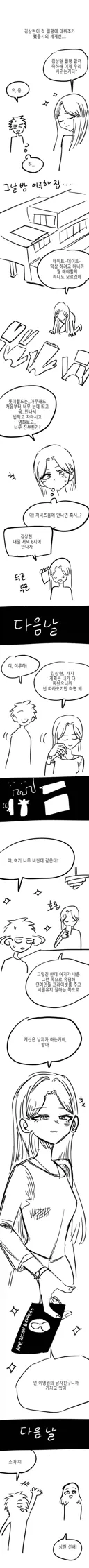 한요일) 이루하와 김상현이 사귀게 된 Manhwa