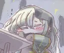 트릭컬)(자작만화) 자는 스키아를 옮기는 교주 만화.manhwa