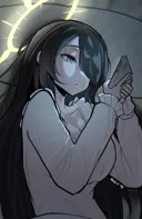 블루아카) 제가 그린 파자마 히나타 봐주실래요