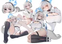 블루아카) 이쁘면 자러감!