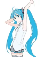 미쿠 겨드랑이