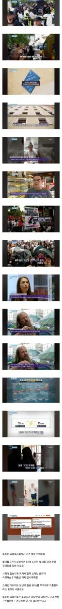 월급 98%가 임대료로 나가는 스페인 상황 설명