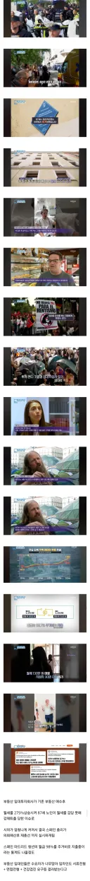 월급 98%가 임대료인 국가, 스페인 근황
