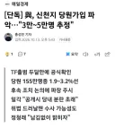 결과 나왔네요. 이제 사이비 신천지 해체 가야죠