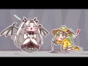 [트릭컬] 우이 이 자세 귀엽다