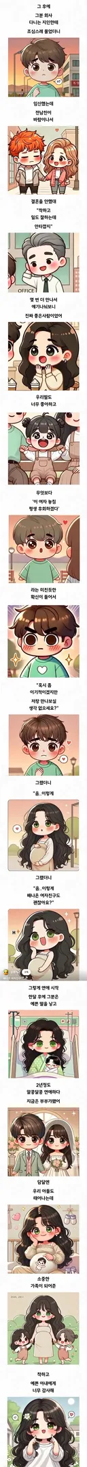 배 나온 여자친구 썰