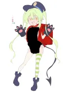 블루아카) 노조미 밑색까지 깔았다