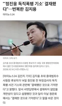 김지용 정진웅 독직폭행 기소 결재 했다 시인