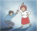 가정폭력 혐의로 체포된게 억울했던 처자