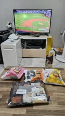 블루아카) 콜라보 상품 사왔다 도시락1 버거3