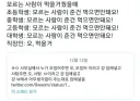 세대별 낯선 사람이 먹을 거 줬을 때 반응...