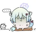 블루아카) 캄포트를 너무 마신 시구레.. .chiikawa