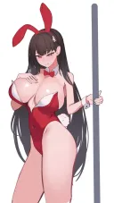 블루아카) 바니걸 리오 러프
