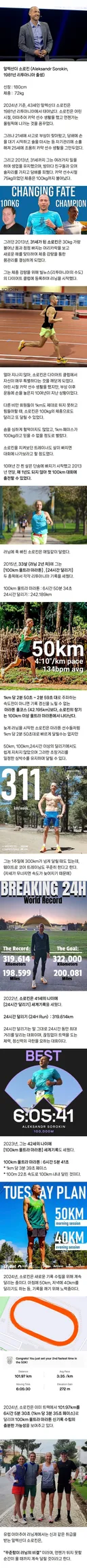 31살에 달리기 시작했는데 러닝계가 경악한 이유…JPG