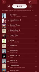 해외에서 플타는 NEON 애플뮤직 근황