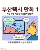 부캉이 보러갔다가 부산택시 경험한 만화.jpg