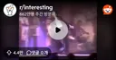 마이클잭슨 내한공연중 난입한 관객