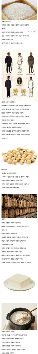 한국인들의 단백질 섭취를 책임진 식량