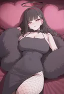 블루아카) 홀복에 머리띠 핫 초큼 어흐한 리오 볼래?(ai)