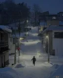 오늘자 일본 홋카이도 설경
