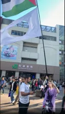 혼돈 그자체였다는 오늘자 아키하바라 시위
