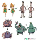 인간 싫어하는 엘프 만화 작화 변화