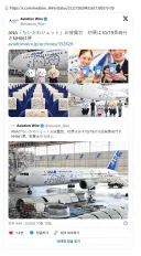 일본 ANA에서 새로 공개한 치이카와 항공기