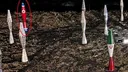 서울 노원구 축제, 북한 인공기 미사일 조형물 등장