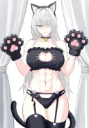 소전)고양이 란제리의 가냘픈 인형