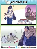 버튜버)자기 오시가 이나처럼 BONK 해주길 원했던 팬 마스코트