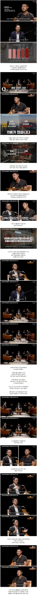 한국에서 자영업자 폐업이 많아진 이유