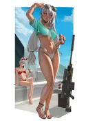 소전2) 네메시스 김토끼 수영복