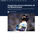 MLB) 지옥의 매치가 성사된 이번 월드 시리즈