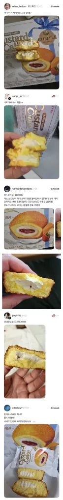 국민우롱 여전한 롯데제과의 신상 카스타드