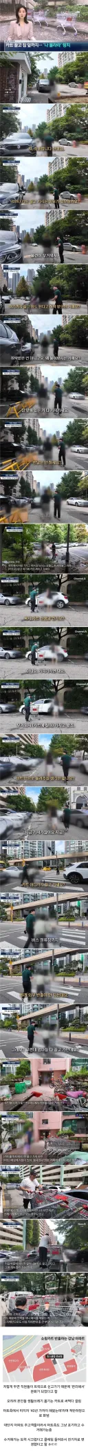 강남 아파트의 특이한 문화