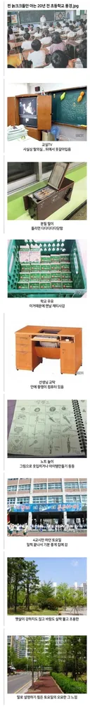찐 늙크크들만 아는 20년 전 초등학교 풍경