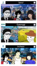 대한민국 지역별 특징
