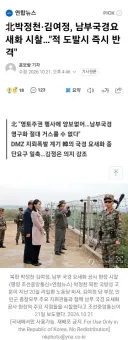 北박정천·김여정, 남부국경요새화 시찰…'적 도발시 즉시 반격'