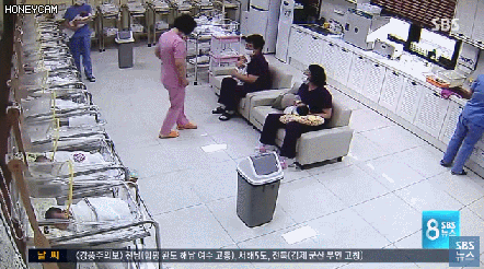 포항지진 당시 산후조리원 둿장면 jpgif