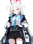 블루아카,ai) 아리스 팬티면 자러감