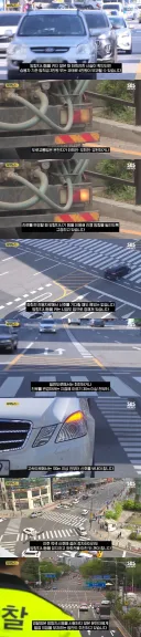 좌회전 전용 차로도 방향지시등 유지해야하는 이유