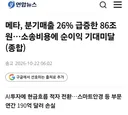 메타 실적 보고 나니까 좀 고민되네 ㅋㅋ