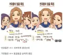 거유와 빈유 얼굴 특징