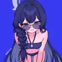 블루아카)짱예쁜 수영복 키사키 그려왓덩