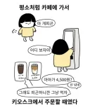 요즘 카페에서 유행한다는 대리결제 진상들.manwha