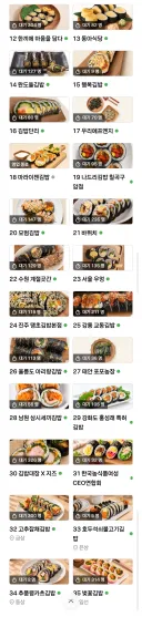 김밥축제 근황
