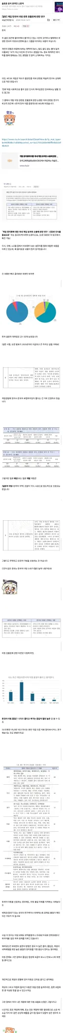 게임 한국어 더빙 관련 호불호에 관한 연구