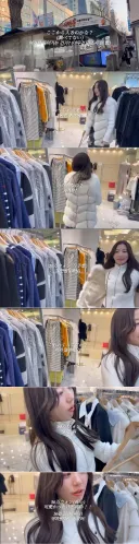 부산 지하상가 옷가격에 충격받은 일본여자